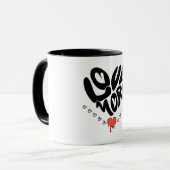 Mug love more (Devant gauche)