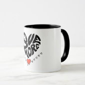 Mug love more (Devant droit)