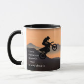 Mug Love Motocross Biking tellement de citations amusa (Gauche)