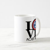 Mug LOVE Mount Juliet 11oz (Devant droit)