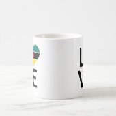 Mug Love - Mozambique Drapeau (Centre)