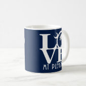 Mug LOVE Mt Agréable Caroline du Sud (Devant droit)