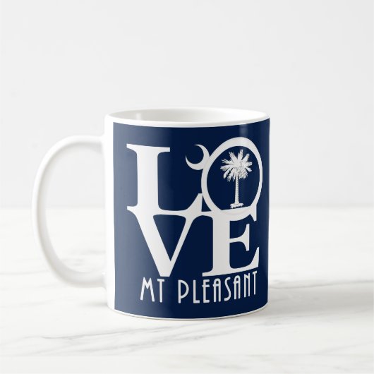 Mug LOVE Mt Agréable Caroline du Sud (Gauche)
