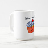 Mug Love Muffin Blue (Devant gauche)