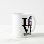 Mug LOVE Murfreesboro 11oz (Devant droit)