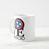 Mug LOVE Murfreesboro 11oz (Devant gauche)