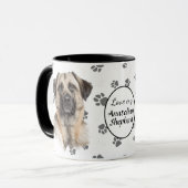 Mug Love My Anatolian Shepherd Dog Pawprint (Devant gauche)