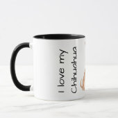 Mug Love My Chihuahua  (Gauche)