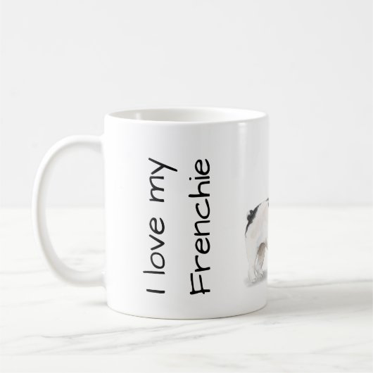 Mug Love my Frenchie (Gauche)