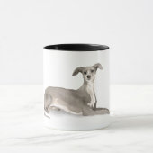 Mug Love My Italian Greyhound (Centre)