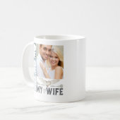 Mug Love My Wife Heart Photo (Devant gauche)