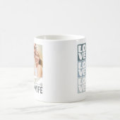 Mug Love My Wife Heart Photo (Centre)