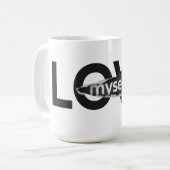 Mug Love Myself Throw Pillow (Devant gauche)