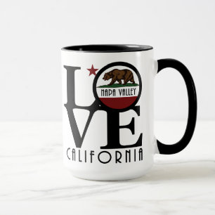 Mug LOVE Napa Valley California 15oz