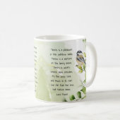 Mug Love Nature Citation Inspirationnelle Lord Byron (Devant droit)