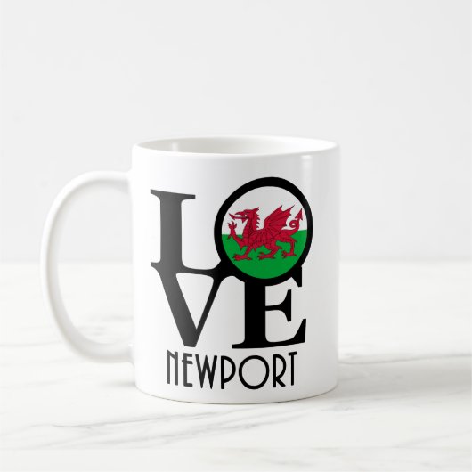 Mug LOVE Newport 11oz (Gauche)