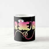 Mug Love Nurse Funny Selon Jean Watson "Caring  (Centre)