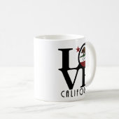 Mug LOVE Ojai California 11oz (Devant droit)