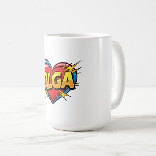 Mug Love Olga (Devant droit)
