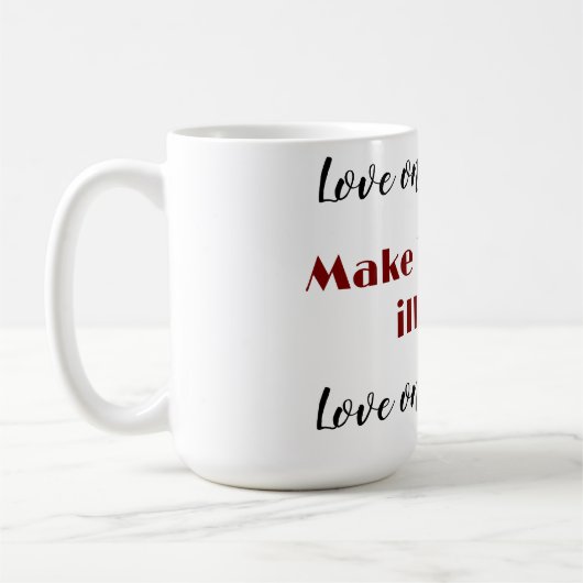 Mug Love one another  (Gauche)