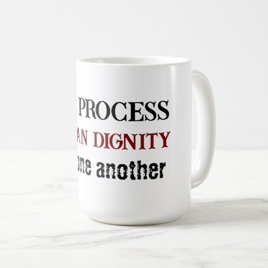 Mug Love one another  (Devant droit)