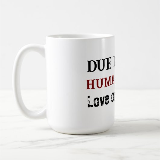 Mug Love one another  (Gauche)