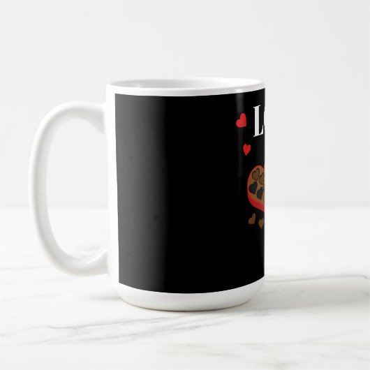 Mug Love One Chocolate at a Time Drôle Citation (Gauche)