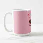 Mug Love One Chocolate at a Time Drôle Citation (Gauche)