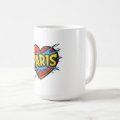Mug Love Paris (Devant droit)