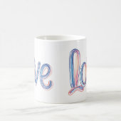 Mug Love Pastel Slogan Scribble (Centre)