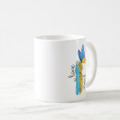 Mug Love, Peace Ukraine (Devant droit)