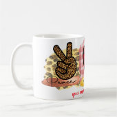 Mug Love Peace Yorkshire Ter Valentine's Day Amoureux  (Gauche)