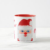 Mug Love Père Noël Nom de Noël (Centre)