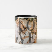 Mug "LOVE" personnalisation Plan photo complet (Centre)