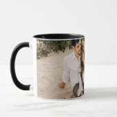 Mug "LOVE" personnalisation Plan photo complet (Gauche)