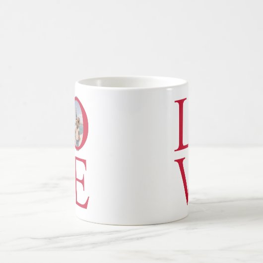 Mug Love Photo Red (Centre)