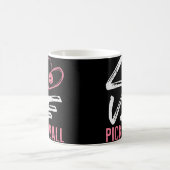 Mug Love Pickleball Coeur Pickle Ball Femmes Filles En (Centre)