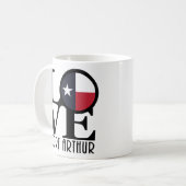 Mug LOVE Port Arthur 11oz (Devant gauche)