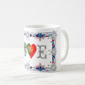 Mug Love Portugal (Devant droit)