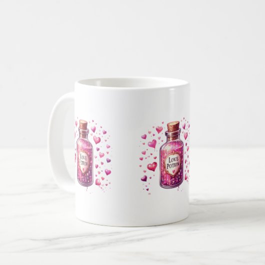 Mug love potion cup (Devant gauche)