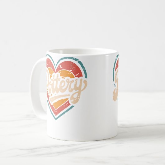 Mug Love Pottery (Devant gauche)
