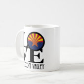 Mug LOVE Prescott Valley 11oz (Devant gauche)