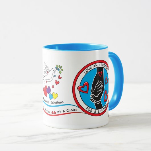 Mug Love & Protect 3_Red (Devant droit)