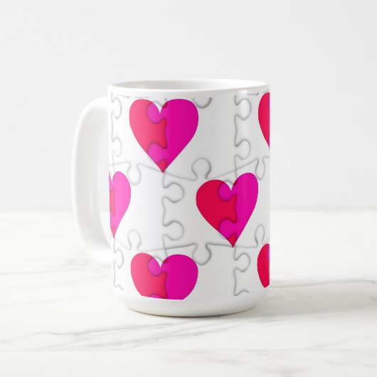Mug Love Puzzle (Devant gauche)