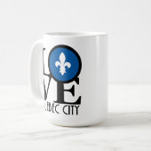 Mug LOVE Québec 15oz (Devant gauche)