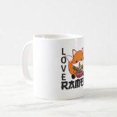 Mug Love Ramen Cute Fox Kawaii Foxes (Devant gauche)