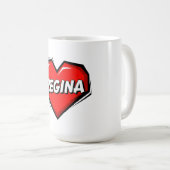 Mug Love Regina (Devant droit)