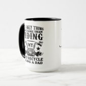 Mug Love Riding Motorcycle Dad (Devant gauche)
