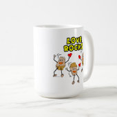Mug Love Rocks (Devant droit)
