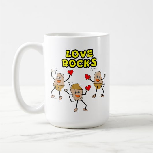 Mug Love Rocks (Gauche)